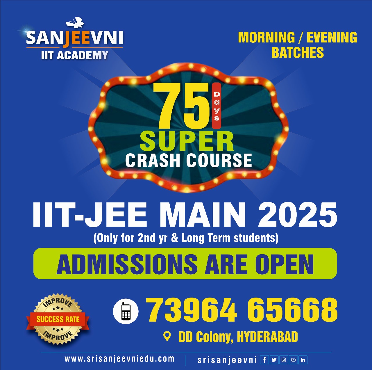 Sanjeevni Academy | IIT| JEE | NEET | BITSAT | EAMCET  Training Institute | Best Coaching Institution for IIT in Hyderabad | Best Coaching Institution for NEET in Hyderabad | Best Coaching Institution for JEE in Hyderabad